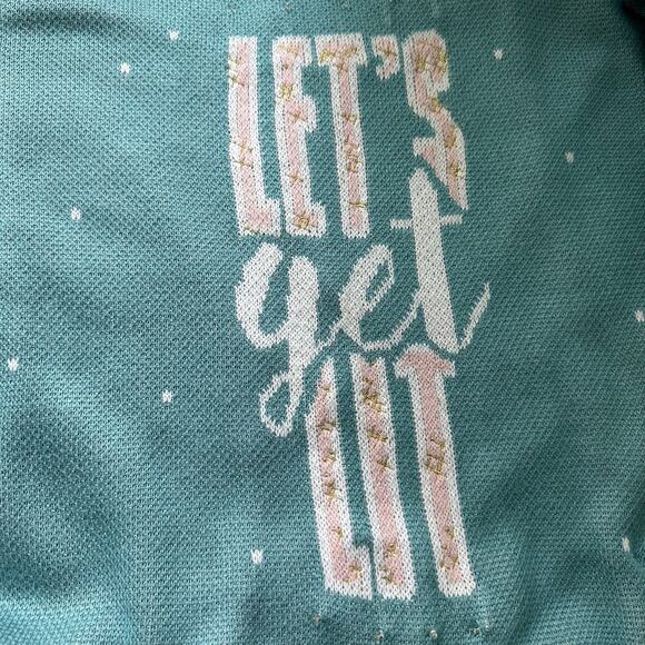 Honeydew LED Light-Up Holiday Sweater. - Picture 8 of 12